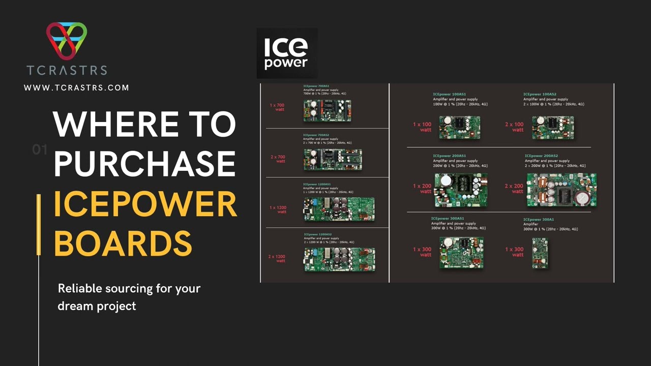 Где купить платы усилителей класса D Icepower, Hypex, Purify.