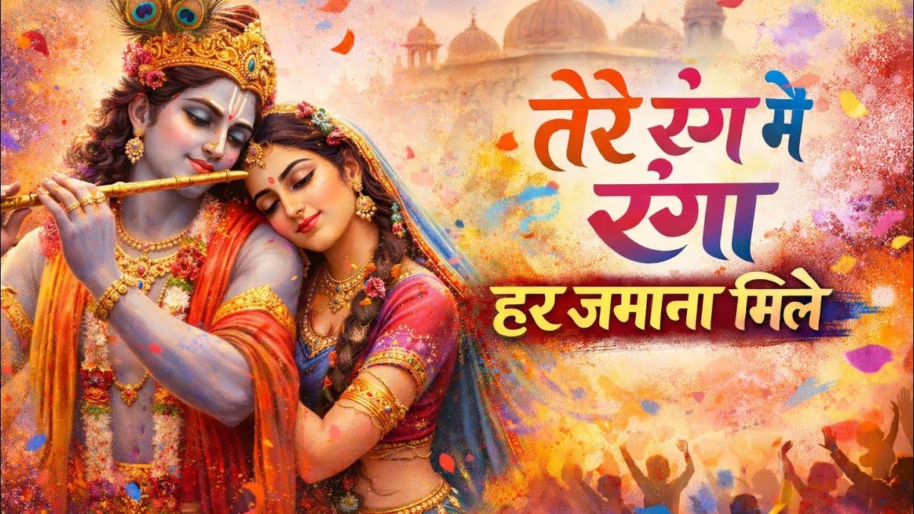 तेरे रंग में रंगा हर जमाना मिले |bhajan|[shivradhashyamji]