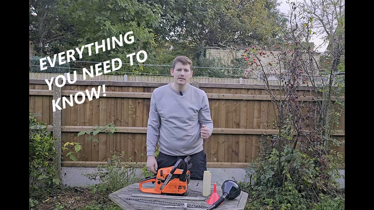 How to Setup  your New Chainsaw For Beginners!