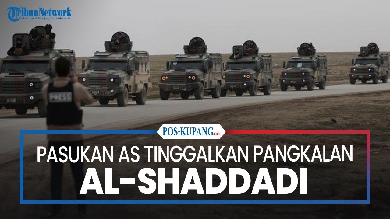 Pasukan AS Tinggalkan Pangkalan Al-Shaddadi Suriah