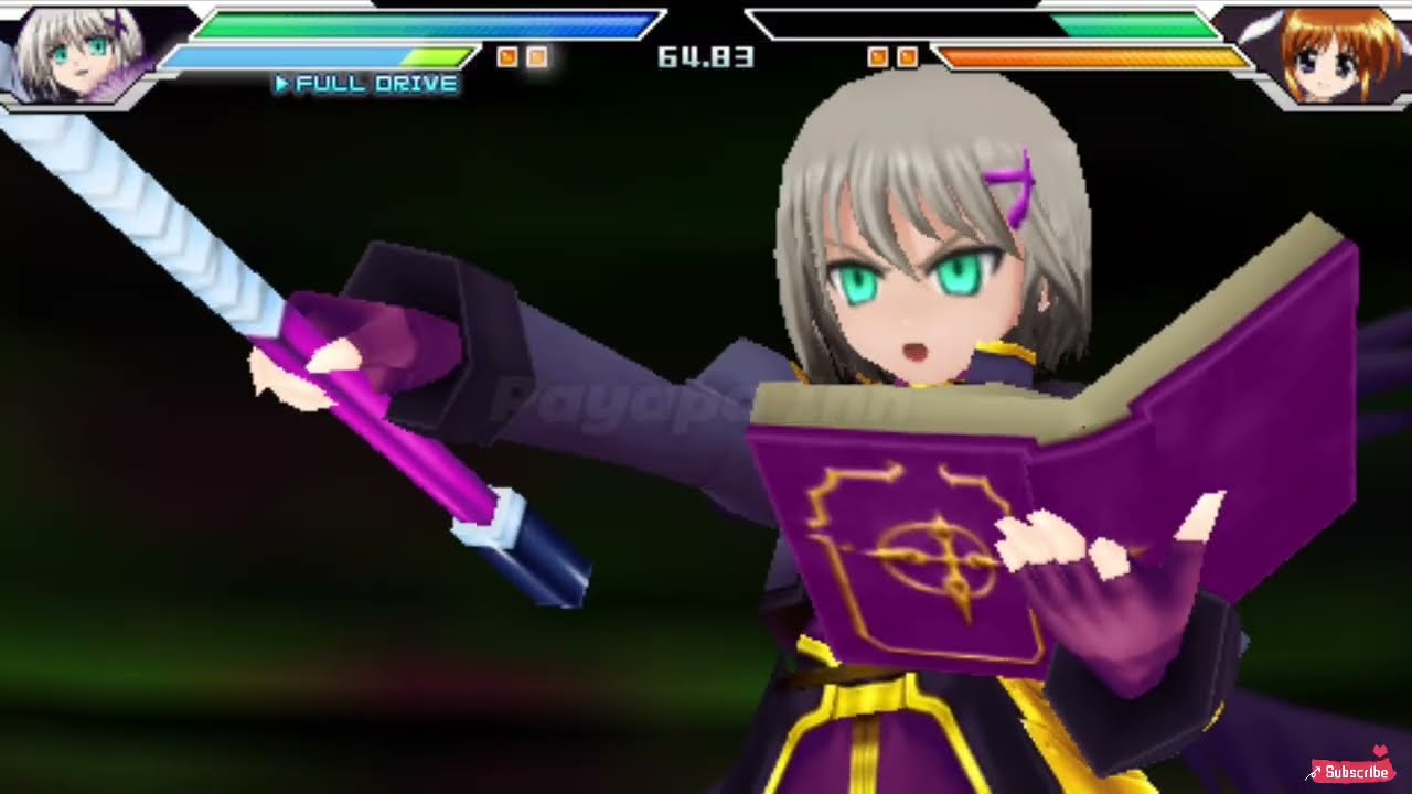Mahou Shoujo Lyrical Nanoha A's Portable: The Gears of Destiny - Throw and Super Move