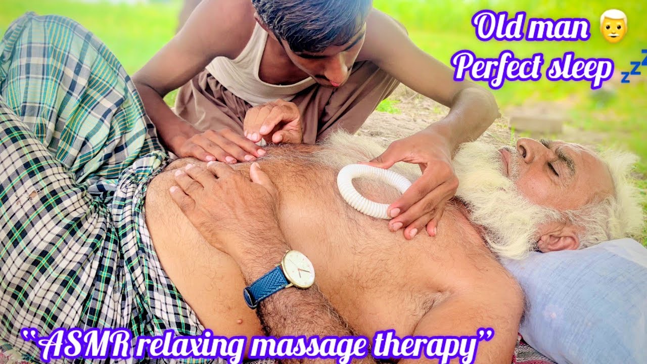 ASMR|old man In the World Amazing & Relaxing Belly Button & instant Pain Relief For perfect Sleep 💤!