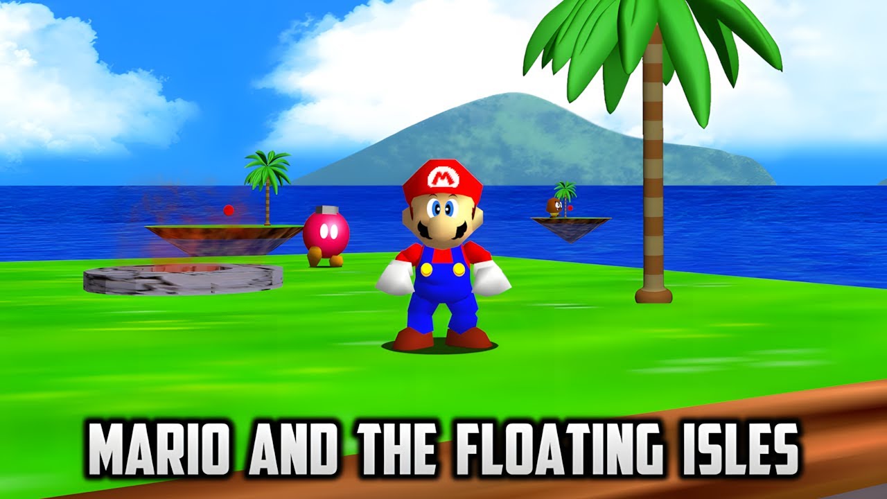 ⭐ Super Mario 64: Mario and the Floating Isles - Longplay