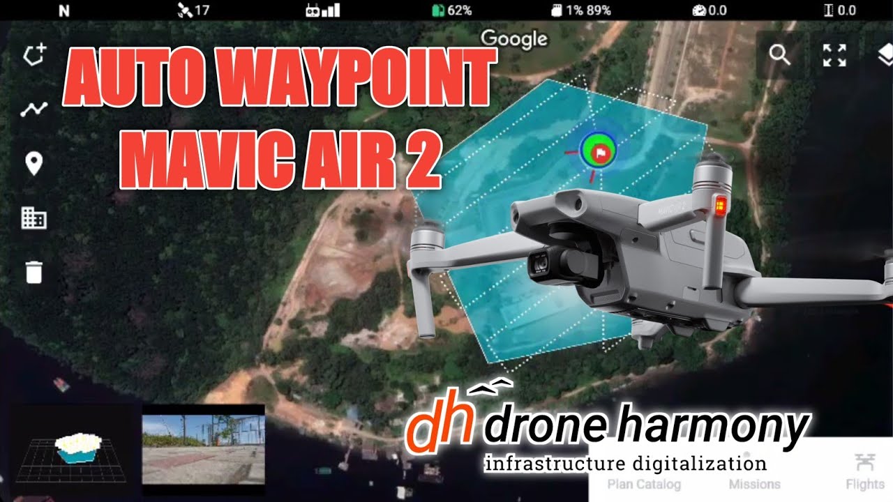 3d Mapping - Mavic Air 2 - Auto waypoint