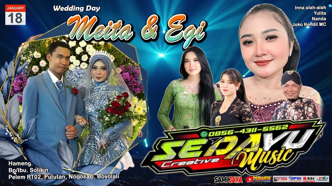 🔴#liveB1 - SEDAYU Music | Wedding Day 