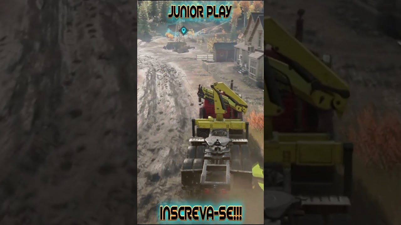 SNOWRUNNER EM BUSCA DE TABUAS  #juniorplay #xboxseries #snowrunner #ptbr #games #offroad #simula&ccedil;&atilde;o