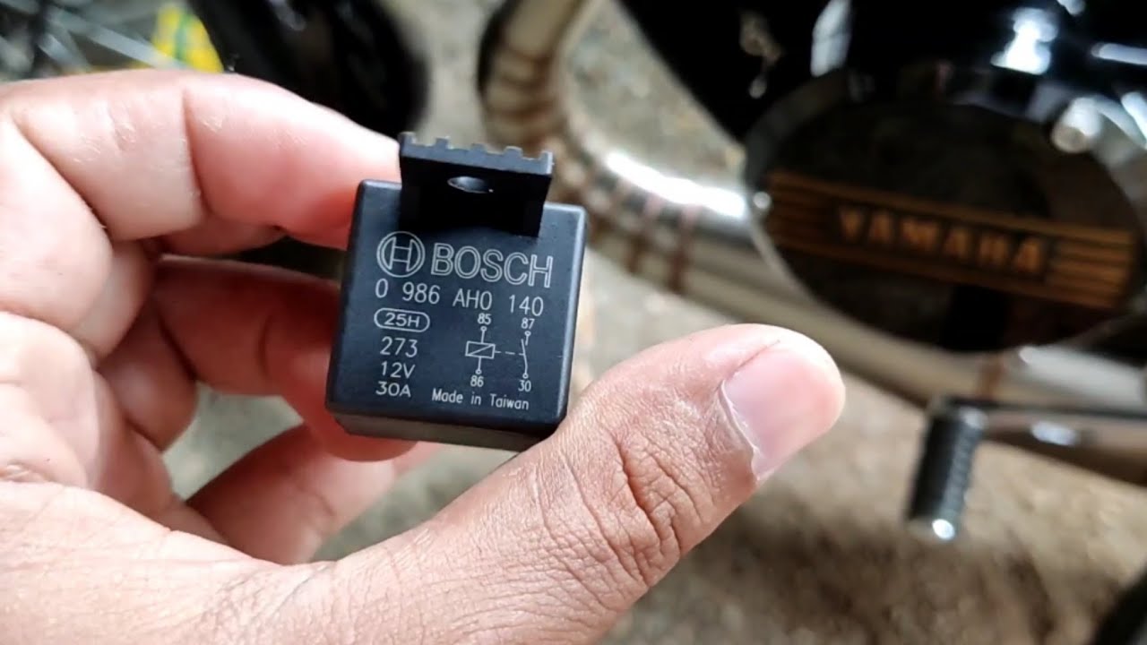 Cara Pemasangan Relay Klakson Pada Motor RX KING