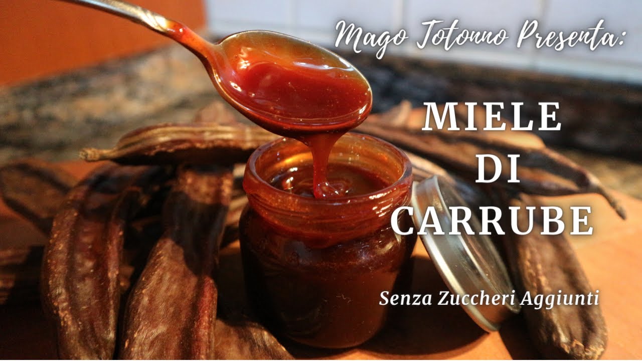 MIELE DI CARRUBE SENZA ZUCCHERI AGGIUNTI Ricetta VEGAN