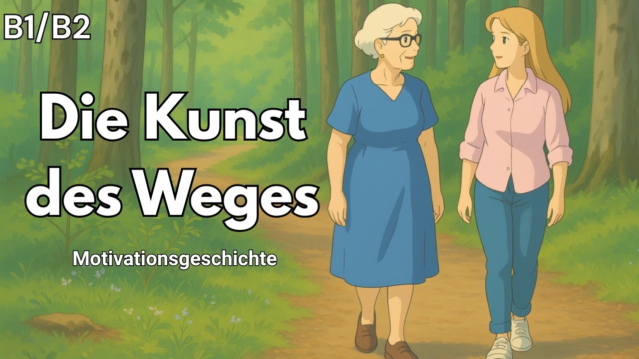 Die Kunst des Weges | Eine weise Geschichte über die Liebe zum Prozess﻿ | Niveau B1/B2