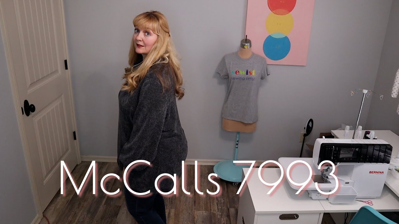 McCalls 7993 ~ Sew With Me a Cozy Chenille Top