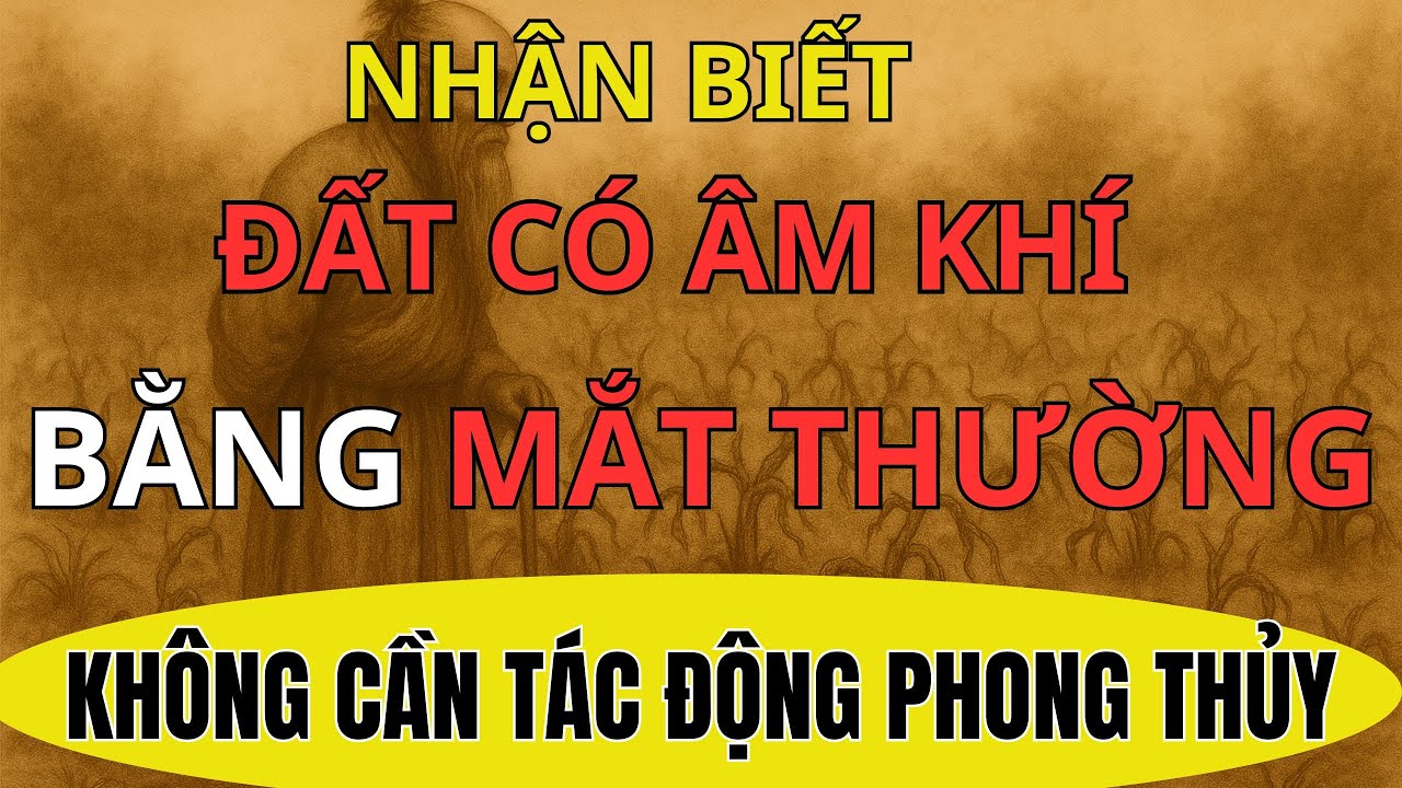 Top 5 Dấu Hiệu Đất Có Âm Khí  Mà Mắt Thường Có Thể Thấy -Phong Thủy Xấu | Phong Thủy