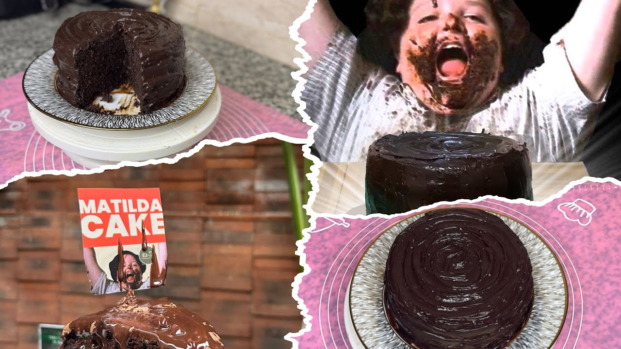 كيكة ماتيلداMoist and fudgy  🍫 matilda chaclate cake 
