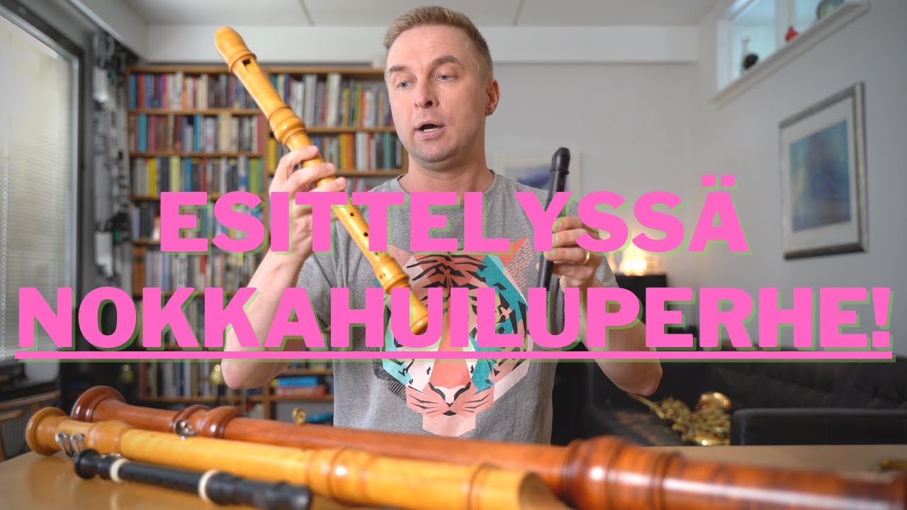 Esittelyssä NOKKAHUILUPERHE!