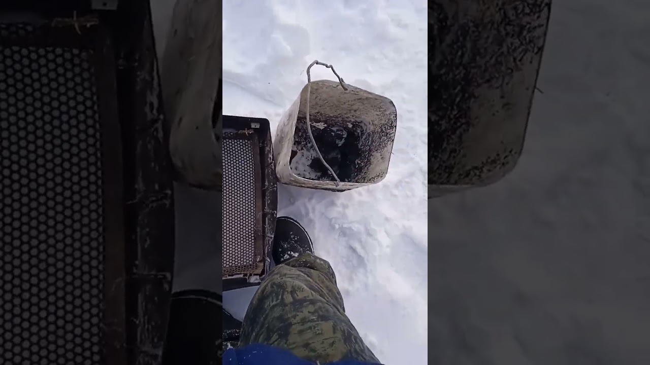 как отделить песок от камней уголь делаем сито
