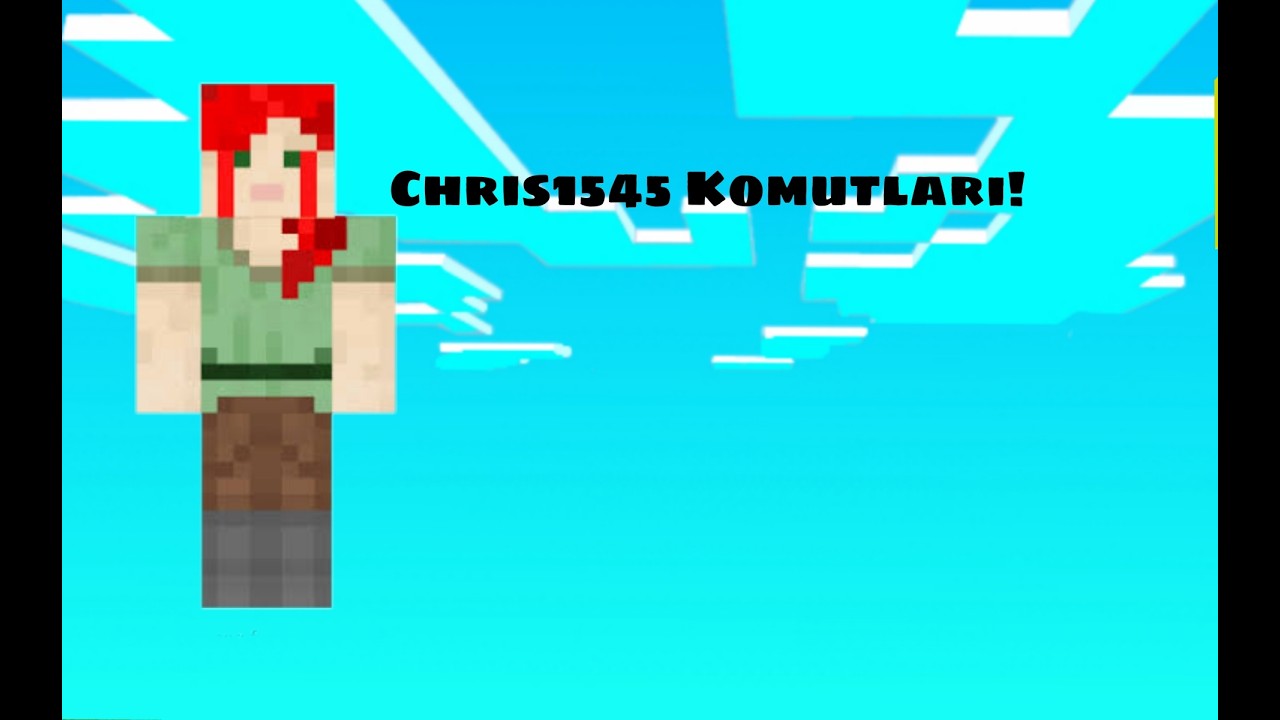 Minecraft Chris1545 Komutları!(Bedrock)