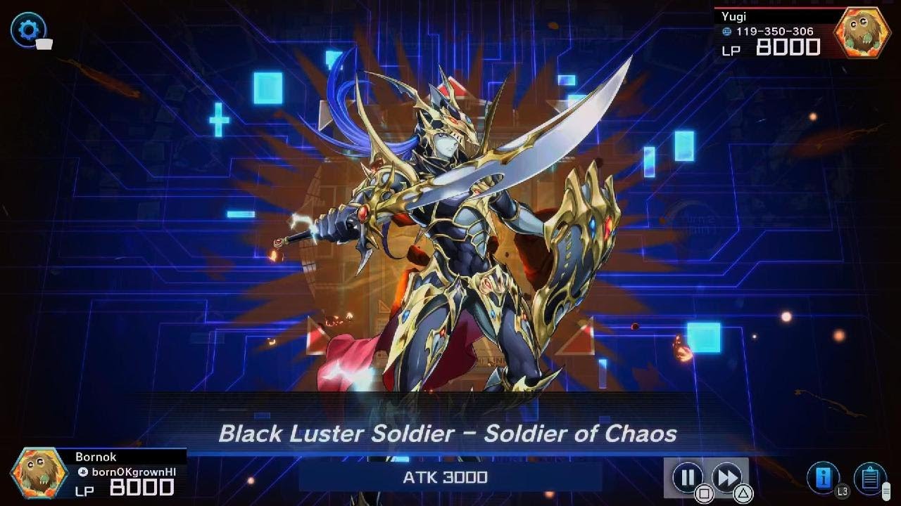 Black Luster Soldier - Soldier of Chaos vs Accesscode Talker