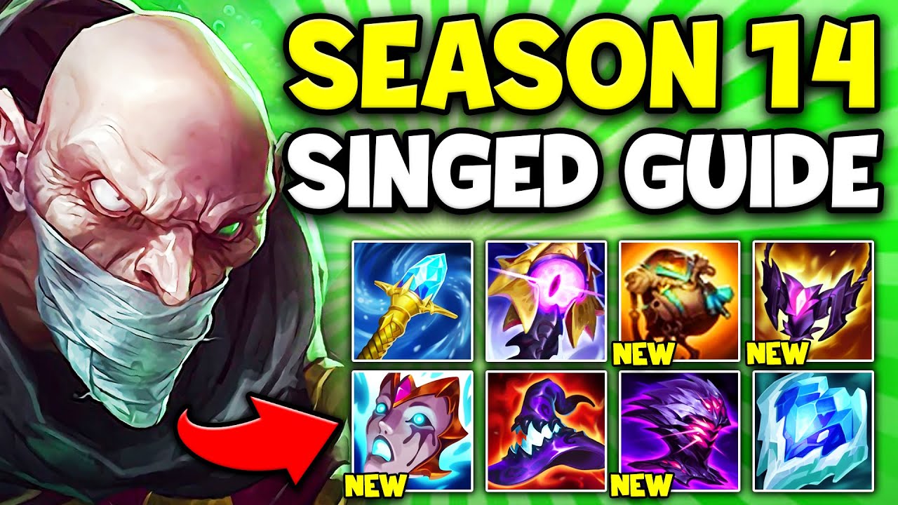 The complete Season 14 Singed build guide | Every possible Singed item combination