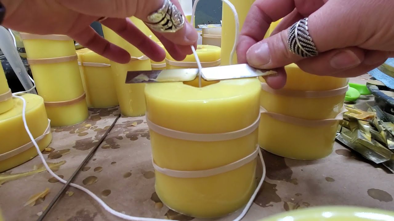 Candle Making with Silicone Molds 101- Using a Small Egg Mold