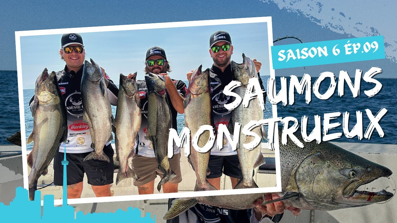 SAISON 6 ÉP.09 - Saumons MONSTRES au lac Ontario avec GET IT WET