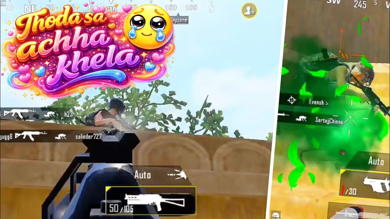 Thoda Sa Achha Khela 🥹 | Bgmi Gameplay | Ik Krishna 