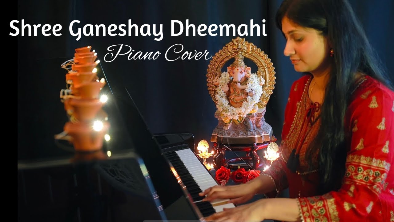 Shree Ganeshay Dheemahi | Ekadantaya Vakratundaya | Piano Cover | Shankar Mahadevan