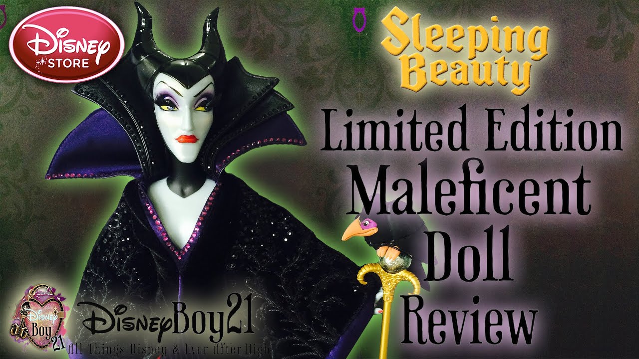 Limited Edition Maleficent Doll Review - Disney Store SLEEPING BEAUTY 17