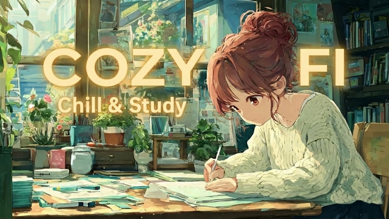 Sun drenched Artist Studio Lofi Hip Hop 🌿✨ Boost Your Creativity While You Study