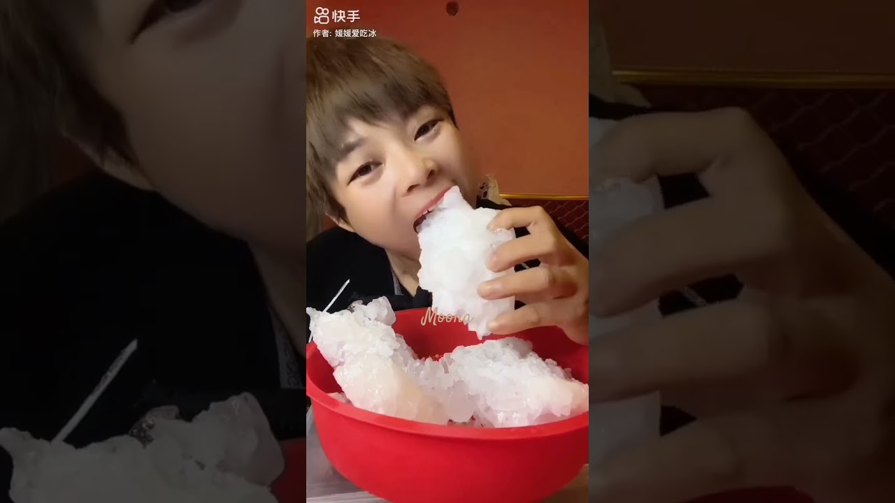 Y14 FROZEN CRUSHED ICE EATING ASMR #asmr