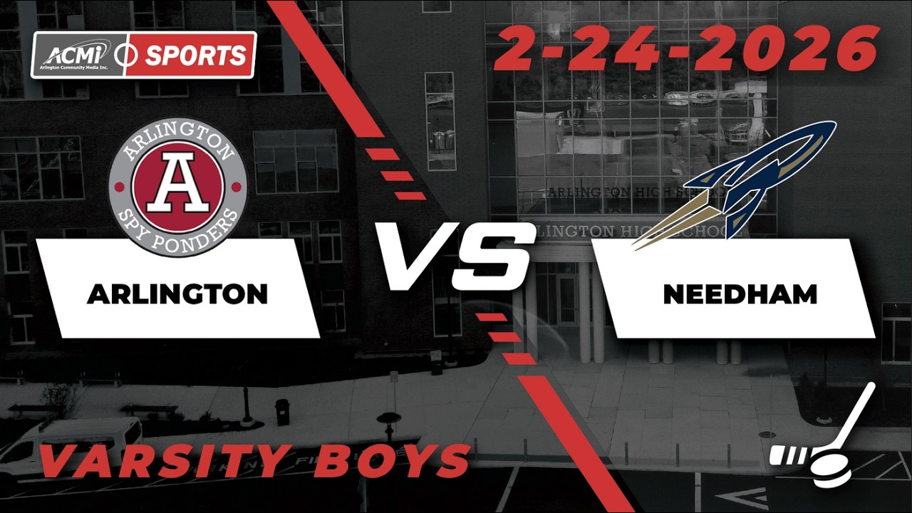 Arlington High School Boys Varsity Hockey vs Needham - February 24th, 2026