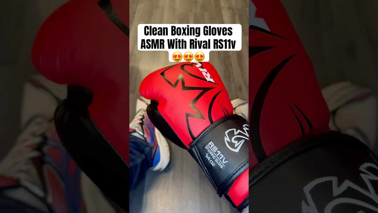 Rival ASMR - doesn&rsquo;t get more satisfying 😍😍😍 #boxinggloves #secondsout