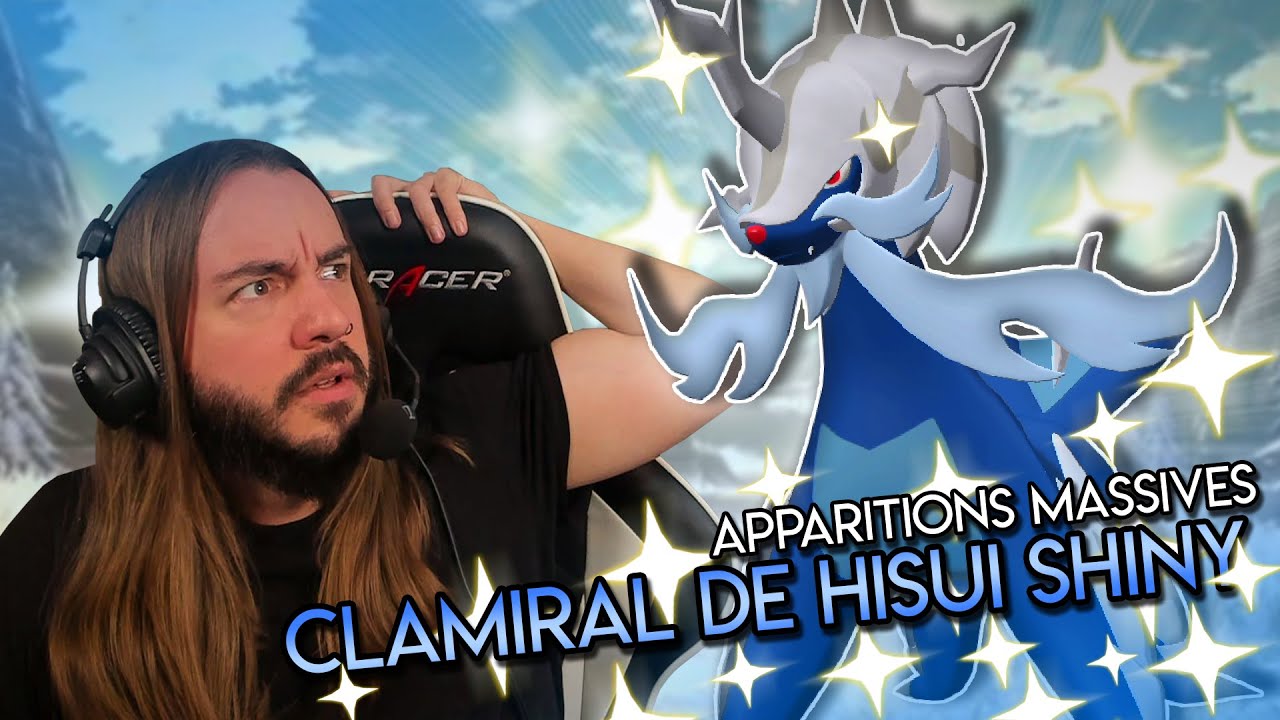 ENFIN UN STARTER SHINY : CLAMIRAL DE HISUI SHINY (HISUIAN SAMUROTT) | LIVE REACTION | LPA