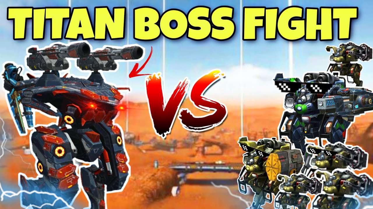 🔥 1vs6 AO MING VS COSSACKS ARMY TITAN BOSS FIGHT SKIRMISH CONCEPT || WAR ROBOTS ||