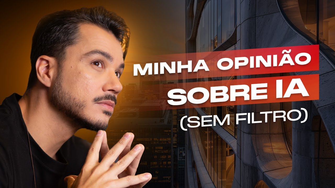 A Arquitetura tradicional ESTÁ MORRENDO - e ninguém quer te contar isso (Minha opinião sobre IA)