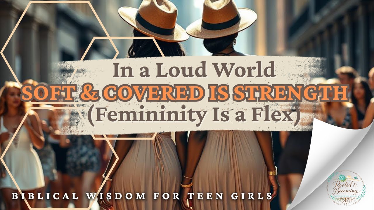 In a Loud World, Soft & Covered Is Strength (Femininity Is a Flex) #femininity #teen 