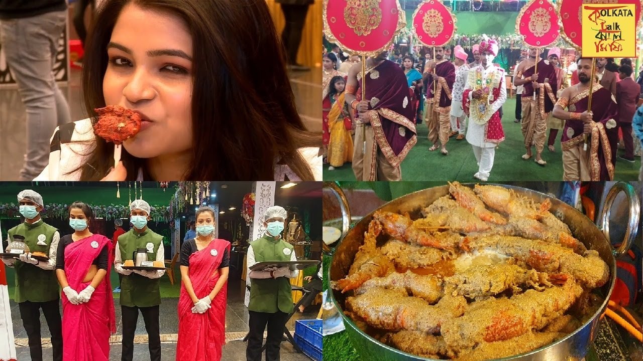 এলাহি বিয়ের এলাহি খাবার | Asparagus Catering | Best Caterer in Kolkata | Amazing Food Zone