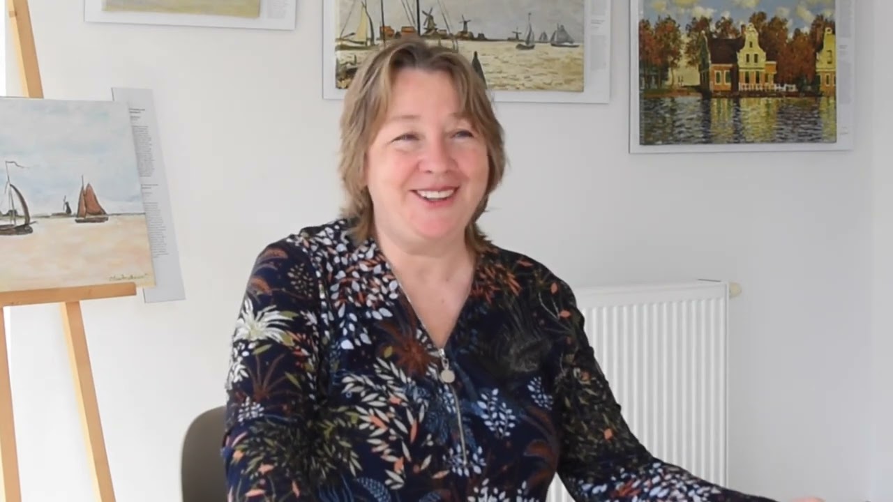 Larisa Bilous en de restauratie van de replica's in het MonetAtelier