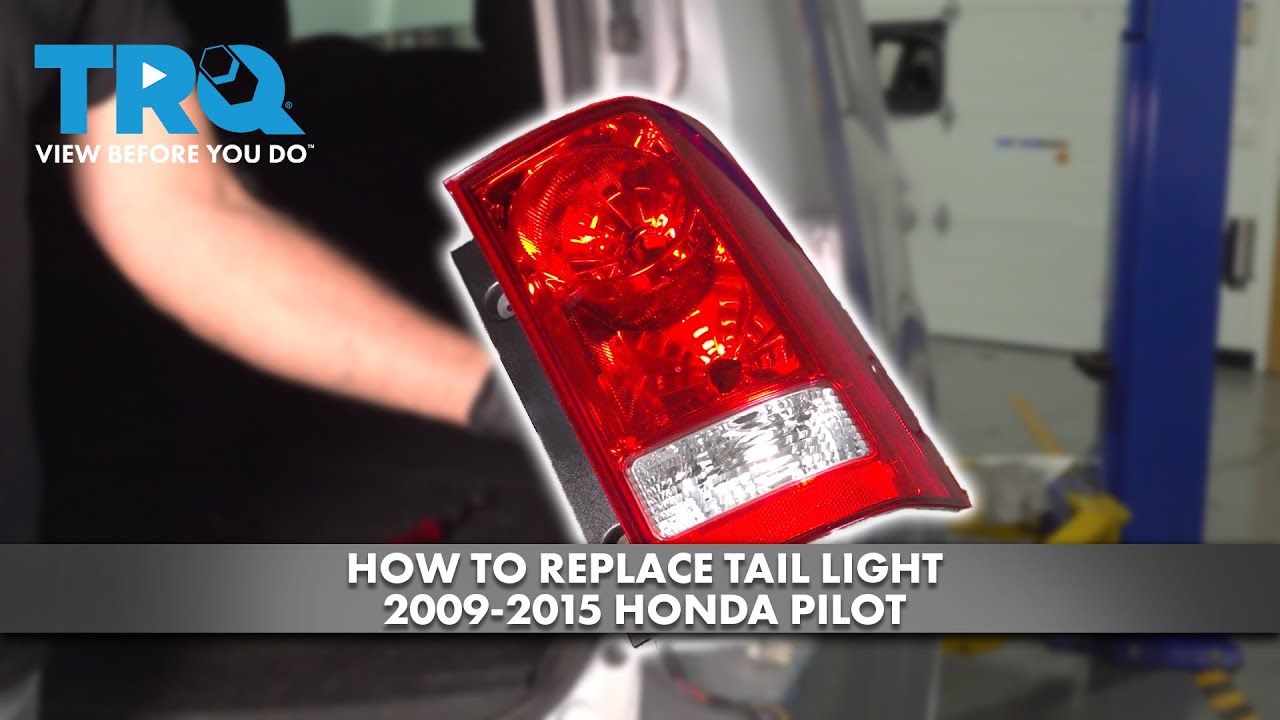 Как заменить задний фонарь на Honda Pilot 2009-2015