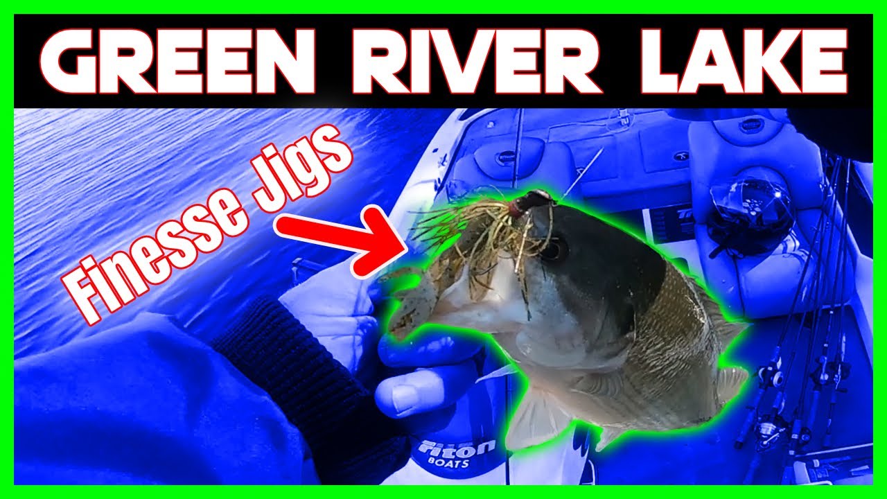 Winter Bass Fishing | Finesse Jigs | Green River Lake