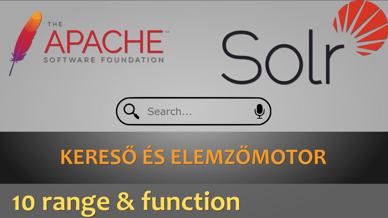 Apache Solr keresőmotor - 10 - tartományalapú keresés és szűrőfüggvények