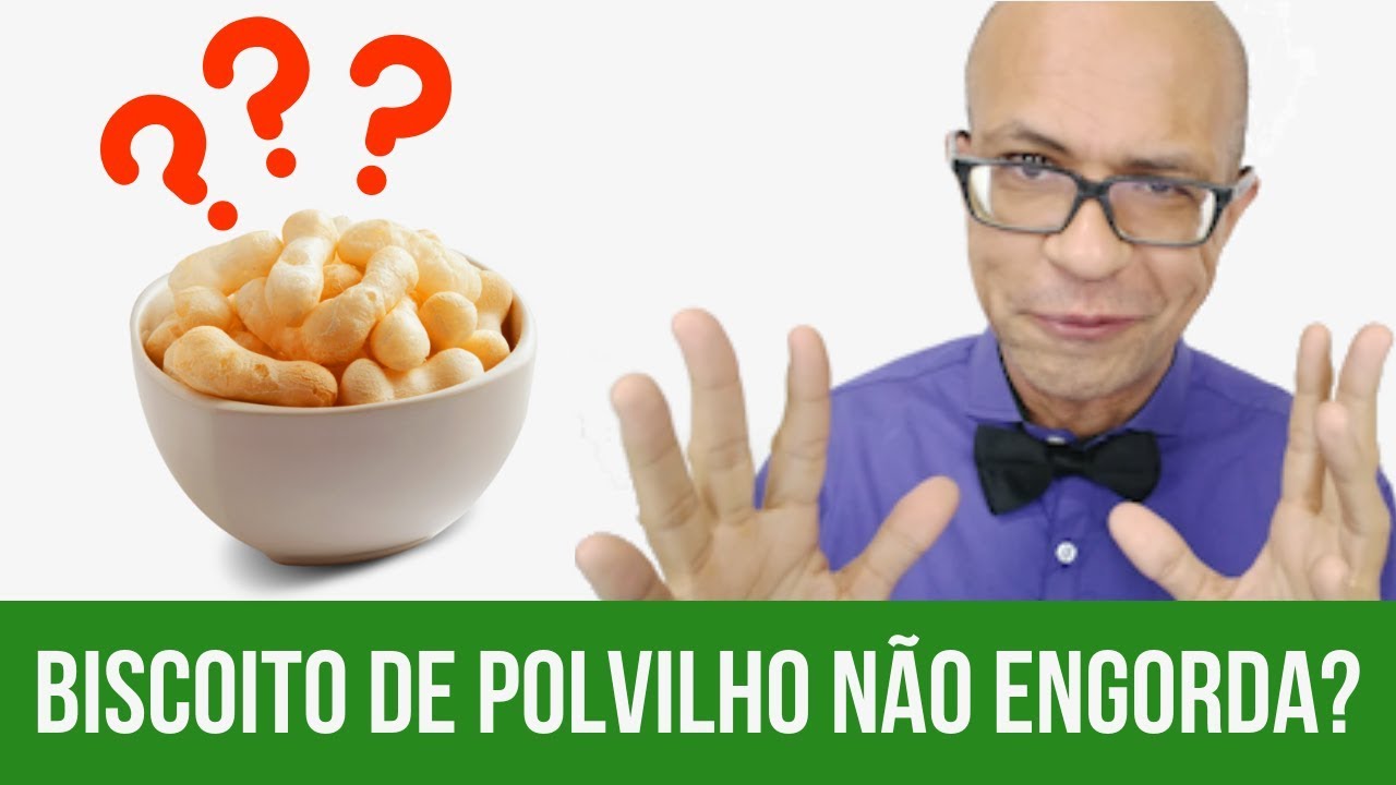 BISCOITO DE POLVILHO ENGORDA? | QUANTAS CALORIAS? | TEM CARBOIDRATO?
