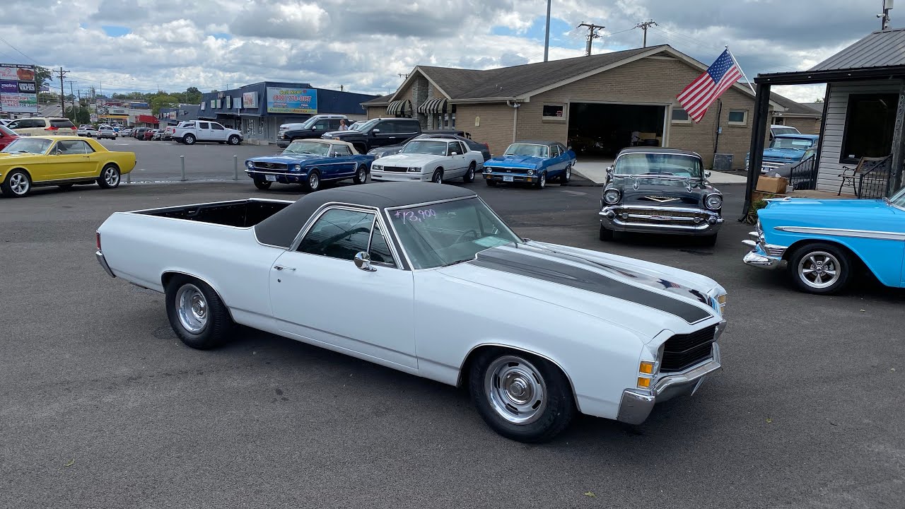 Test Drive 1971 Chevrolet El Camino SOLD $13,900 Maple Motors #1212-2