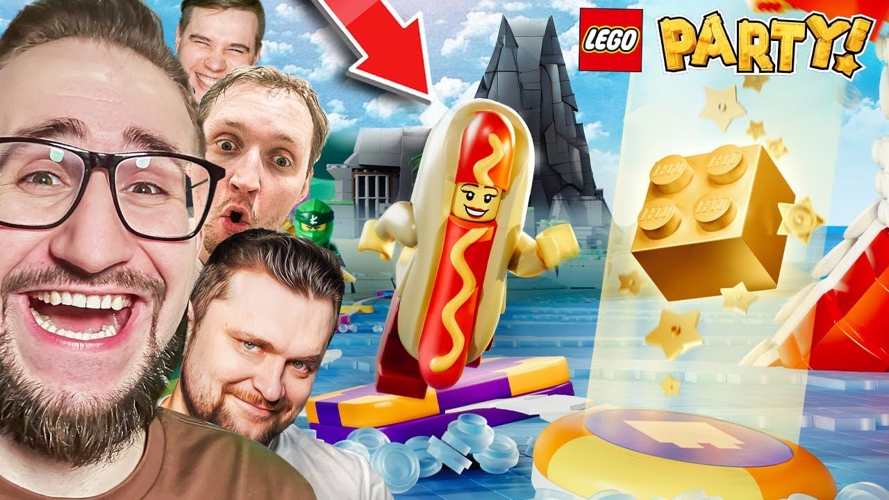 НАСТОЛЬНАЯ ИГРА но В LEGO! ЭТО В 100 РАЗ ЛУЧШЕ PUMMEL PARTY! КАК ЖЕ ЭТО СМЕШНО! (LEGO PARTY) 
