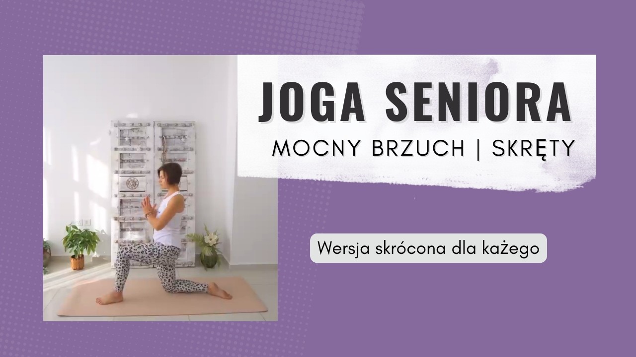 Brzuch po 60-tce: Bezpieczny trening wzmacniający 🧘‍♀️ (Wersja skrócona)