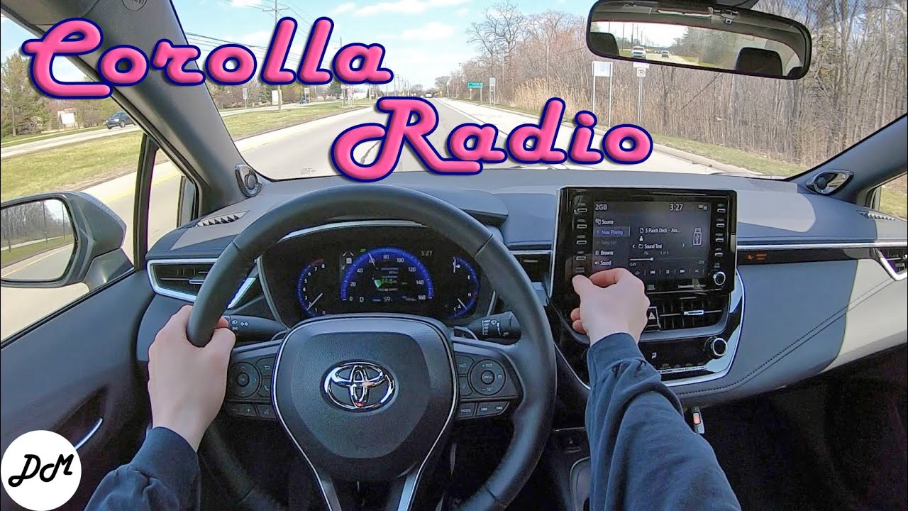 2020 Toyota Corolla XSE &ndash; JBL Sound System Demo