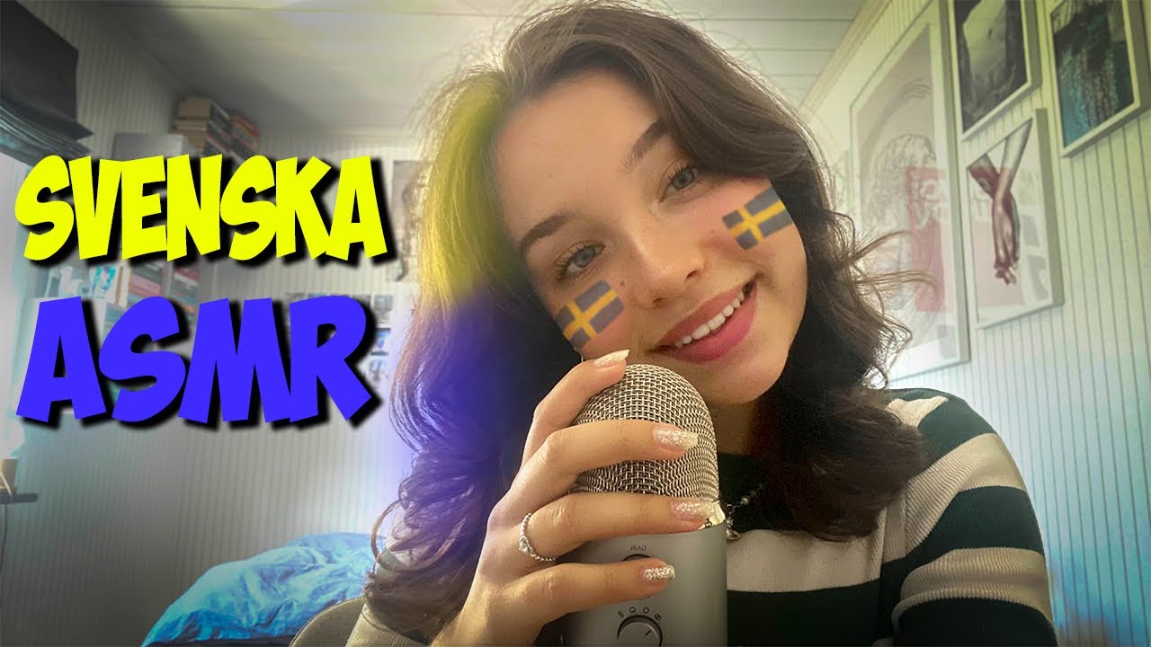 ASMR l Whisper Ramble in Swedish/ på Svenska Part 2 ! 🇸🇪 (with tapping)
