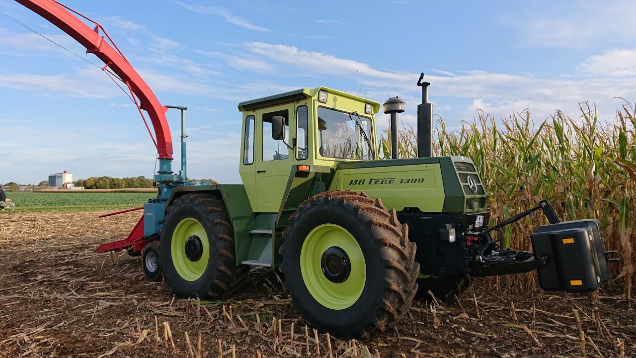 MB trac 1300 mit Mengele SH 40 H dreireiher Häcksler