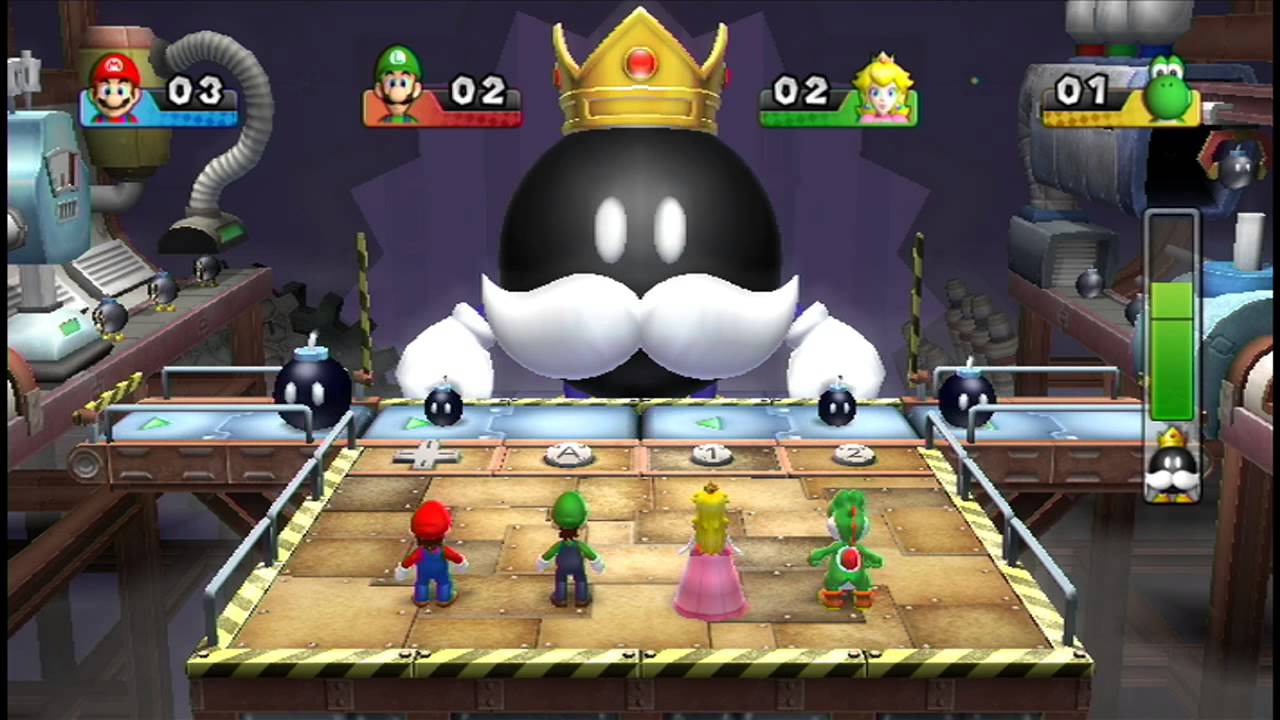 Mario Party 9 Boss 4 - King Bob-omb