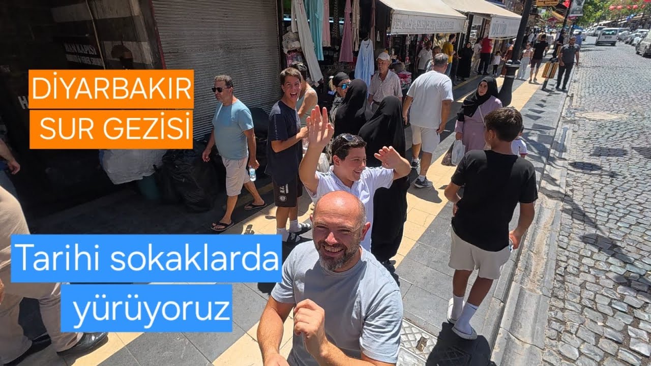Diyarbakır Sur Gezisi 🏰 | Tarihi Sokaklarda Yürüyüş ve Keşif