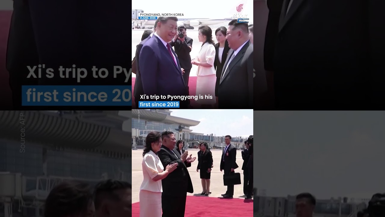 Xi meets Kim Jong Un as the world watches North Korea