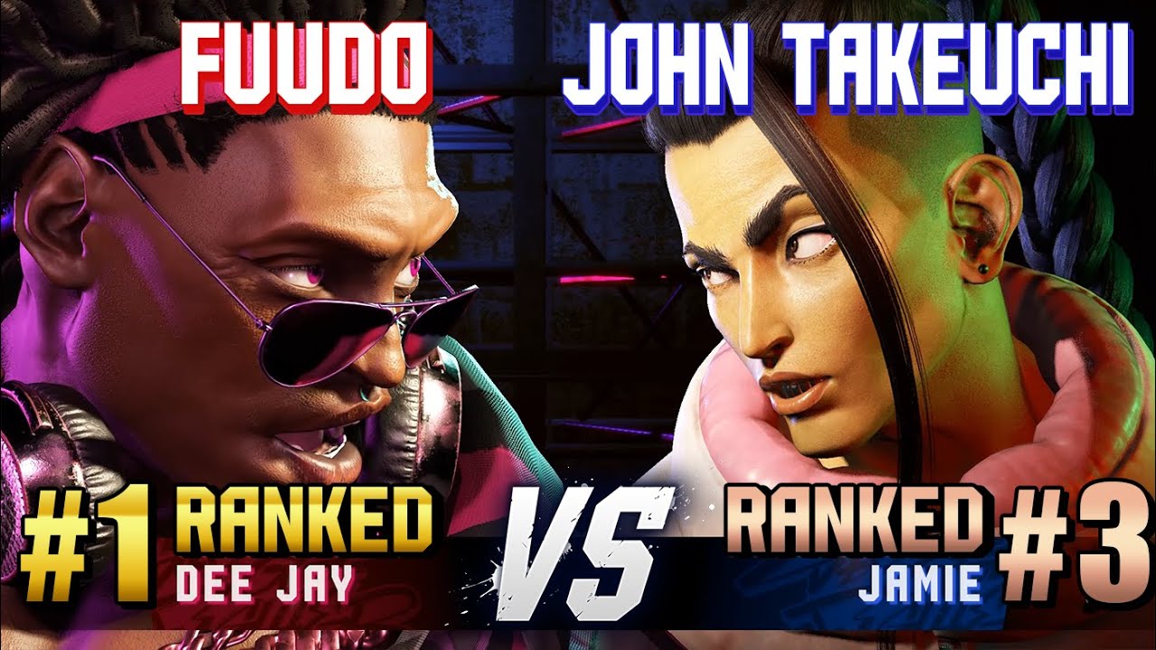 SF6 ▰ FUUDO (#1 Ranked Dee Jay) vs JOHN TAKEUCHI (#3 Ranked Jamie) ▰ High Level Gameplay